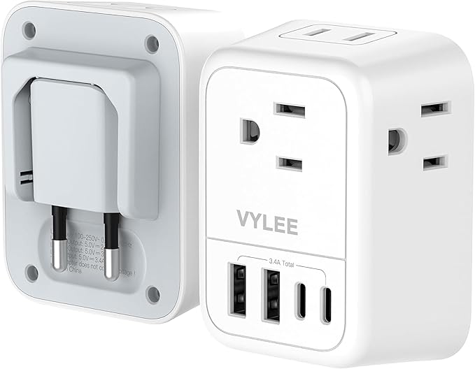 Travel Plug Adapter, International Plug Adapter - Image 9