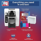 Bodno Magicard Pronto 100 ID Card Printer & Complete Supplies Package ID - Image 2
