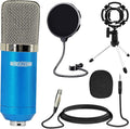 5Core Recordng Microphone Podcast Bundle Condenser w Microphone Arm Desk Mic by 5Core