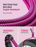 AINOPE USB C Cable Type C Charger Fast Charging, Right Angle USB A to USB C - Image 7