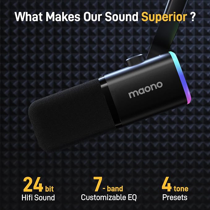 MAONO USB/XLR Dynamic Microphone - Image 2