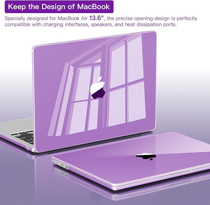 CISSOOK for MacBook Air 13.6 inch Case 2025 2024 2022 Release A3240 A3113 A2681 - Image 5
