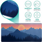 Japanese Mountain Landscape Gaming Mouse Pad Extended Large Mousepad - Image 5