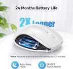 TECKNET Wireless Mouse, 2.4G Ergonomic Optical Mouse, Computer Mouse - Image 6