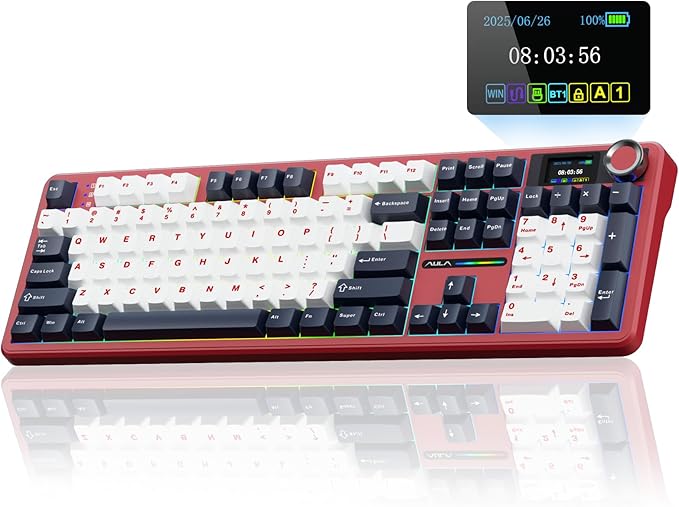 AULA F108 PRO - Wireless Mechanical Keyboard by AULA