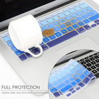 Allinside Blue Ombre Keyboard Cover Skin - Image 5