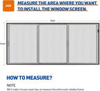 MAGZO Customized Window Screen, Screen Mesh Attachable and Detachable - Image 2