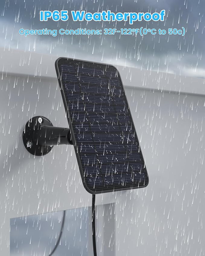5W Solar Panel Compatible with Blink Outdoor 4/Blink Outdoor XT3 & Blink XT2/XT - Image 5