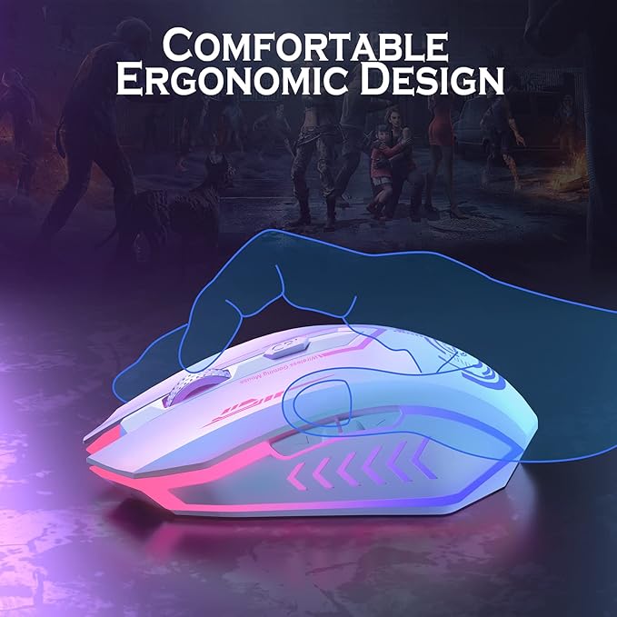 UHURU Gaming Mouse, Wireless Gaming Mouse - Image 6