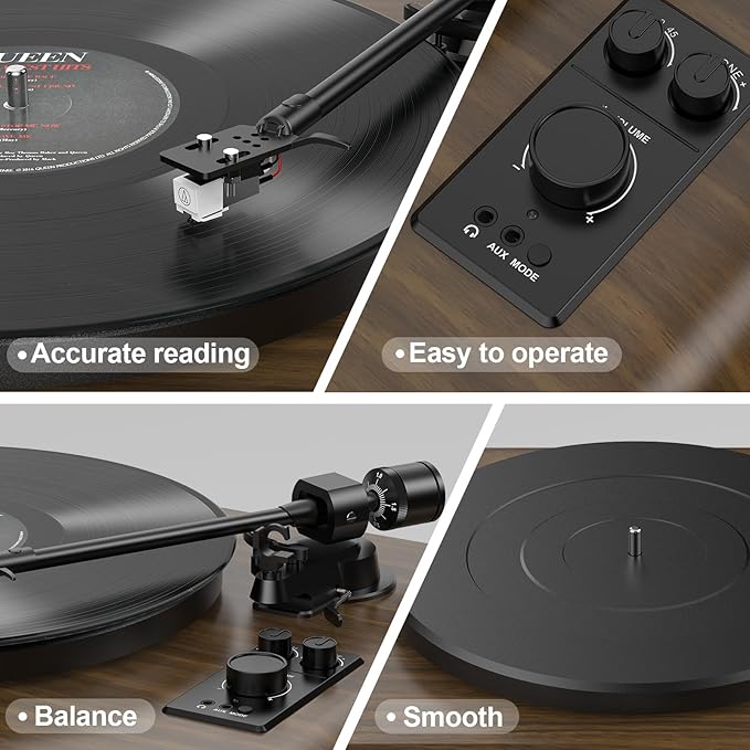 Record Player High-Fidelity Turntable - Image 2