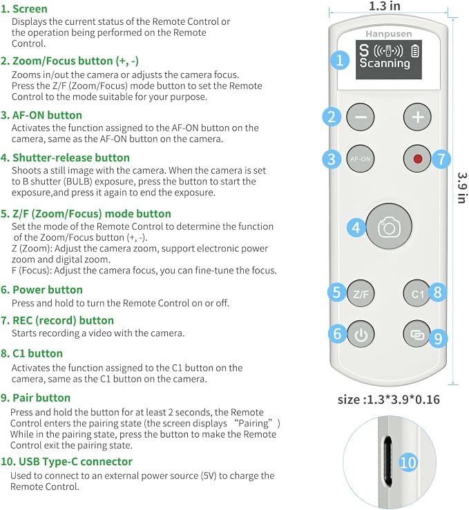for Sony Rechargeable Wireless Remote Control - Image 8