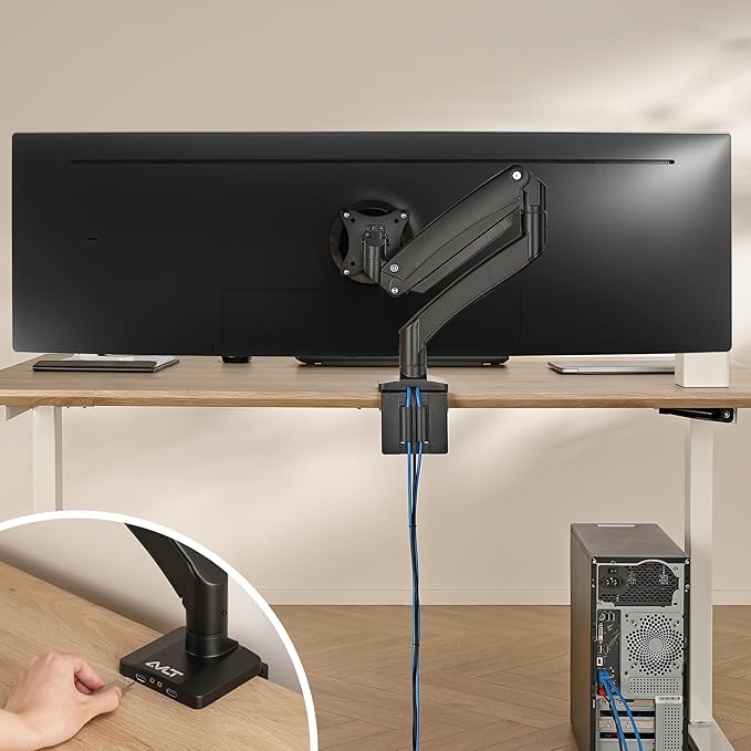 AVLT Single 17"-49" Super Ultrawide Monitor Arm - Image 7