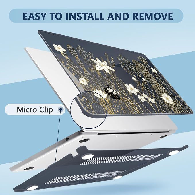 Compatible with MacBook Air 15 inch Case, M4 A3241/M3 A3114/M2 A2941, Hard Shell - Image 3
