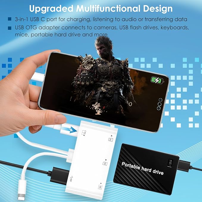 9-in-1 Memory Card Reader Universal Card Reader - Image 7