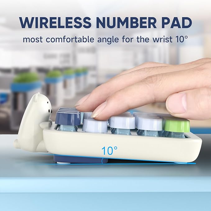 MOFII Wireless Number Pad with Bear - Image 4