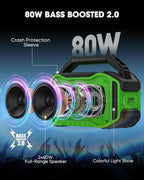 Speakers Bluetooth Wireless: 80W Loud Speaker - Image 2