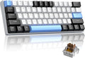 60% Mechanical Gaming Keyboard, Mixed Color Keycaps Gaming Keyboard by Camiysn