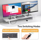 8K KVM Switch 2 Monitors 2 Computers Displayport, DP+DP 4K@144Hz USB3.0 Dual - Image 8