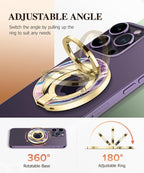 GVIEWIN Magnetic Phone Ring Holder, Compatible - Image 3