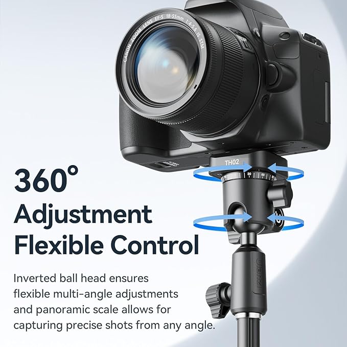 ULANZI TH02 Uka Inverted Ball Head Quick Release Metal Ball Head Camera Mount - Image 6