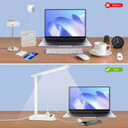 Desk Lamp with 4-Port Charging Station, 5 Color Modes & Adjustable Brightness - Image 4