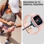 FINTIE Bands with Case Compatible with Fitbit Versa 4/3/2/1/Versa Lite/Fitbit - Image 5