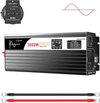 DC 12v AC 120V 60HZ Pure sine Wave 3000w Solar Power Inverter by XIJIA