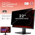 BERSEM 22 Inch Monitor Computer Privacy Screen Filter by BERSEM