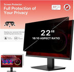 BERSEM 22 Inch Monitor Computer Privacy Screen Filter by BERSEM