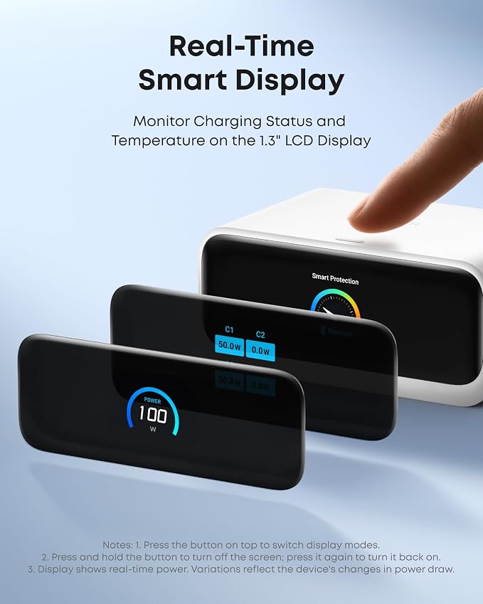 Anker Nano Charging Station, 7-in-1 USB-C Power Strip - Image 6
