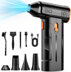 Compressed Air Duster, 130000RPM Multi-Gear Adjustable Electric Air Duster by Unknown