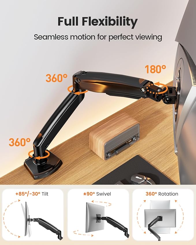 ErGear 13 to 49 inches Single Monitor Mount - Image 3