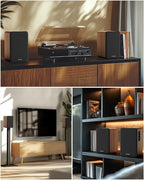 Active Bookshelf Speakers 36W RMS - Image 7