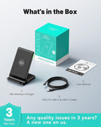 INIU Wireless Charger, 15W Fast Wireless Charging Station - Image 8