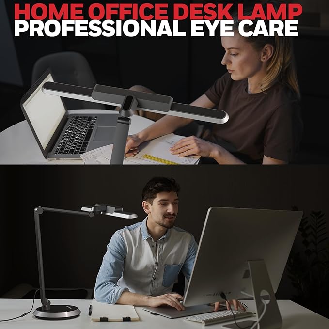 Honeywell Desk Lamp for Home Office, H9 Sunturalux™ Eye-Caring LED Desk Light - Image 6