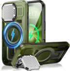 Camera Stand Case for iPhone 16, 2024 Version Military Grade Protective Soft by Unknown