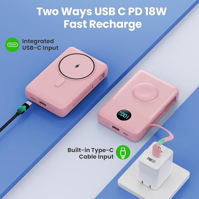 Magnetic Portable Charger 10800mAh - Image 7