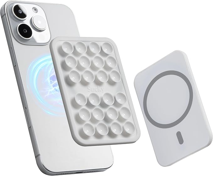 SUCKY Silicone Suction Phone Case Adhesive Mount by Sucky