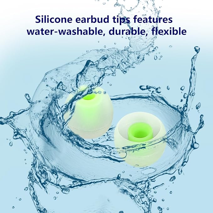 Earbud Replacement Tips Silicone Earbud Tips Earbud Covers Fit - Image 5