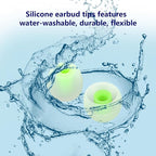 Earbud Replacement Tips Silicone Earbud Tips Earbud Covers Fit - Image 5