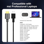 MSI 330W Gaming Laptop GaN Charger - Image 4