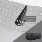 Perixx Periduo-605, Wireless Ergonomic Split Keyboard and Vertical Mouse Combo - Image 5
