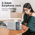 YOWGULF AM FM Radio with Best Reception, Battery Operated or AC Power, Large - Image 5
