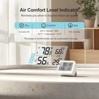 2 Pack Temperature Hygrometer Monitor, Indoor Thermometer and Humidity Sensor - Image 8