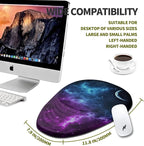 Hokafenle Ergonomic Mouse Pad Wrist Support, Terraced Slope Carpal Tunnel Wrist - Image 4