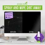 Screen Cleaner Spray and 2 Microfiber Cloths - 2oz Bottle by Screen Mom-Screen - Image 5