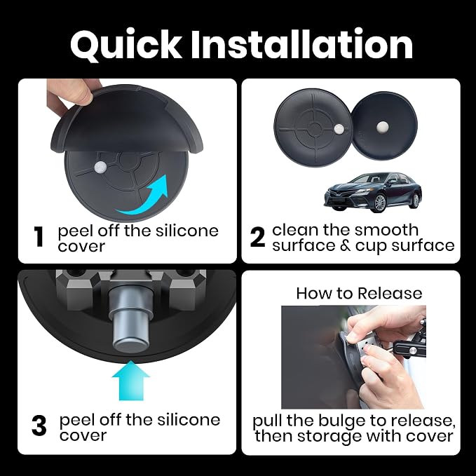 4.5" Suction Cup Camera Mount - Image 6