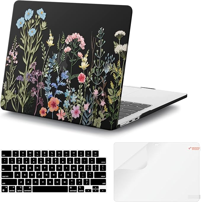 iCasso for MacBook Air 13 inch Case 2025 2024-2022 Release M4 A3240 M3 A3113 by iCasso