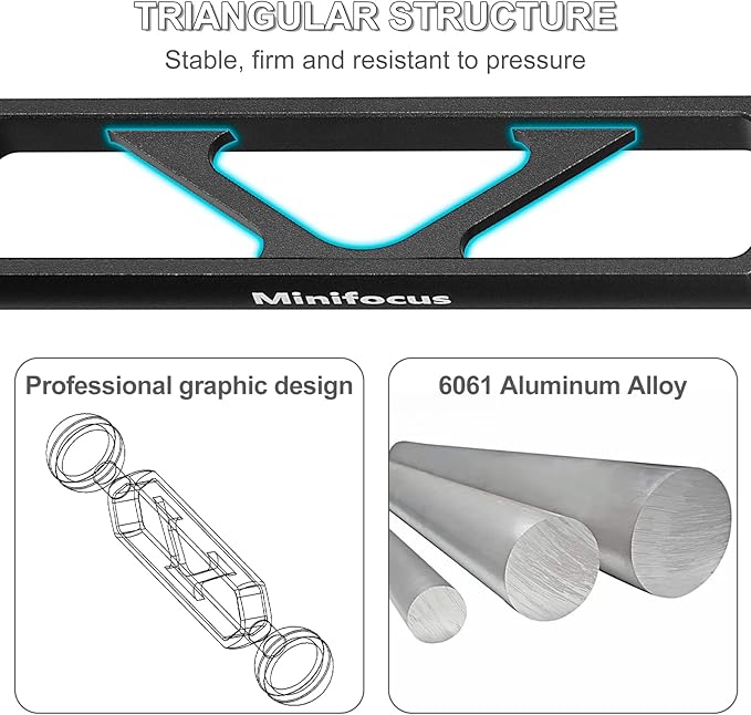 MINIFOCUS 8" Double Aluminum Extension Arm, Waterproof and Rustproof - Image 3