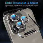 YWXTW Designed for iPhone 16 Pro/iPhone 16 Pro Max Camera Lens Protector Bling - Image 5